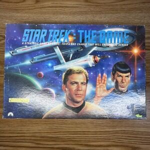 Classic Games Star Trek The Game 1992 Limited Edition Trivia Board OS Vintage